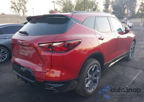 2021 Chevrolet Blazer Rs из США, поврежденный, VIN 3GNKBKRSXMS572640